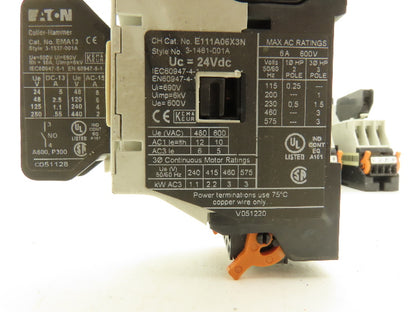 Eaton Cutler Hammer A307MN Circuit Breaker 3P Manual Motor Starter 2A Lot of 6
