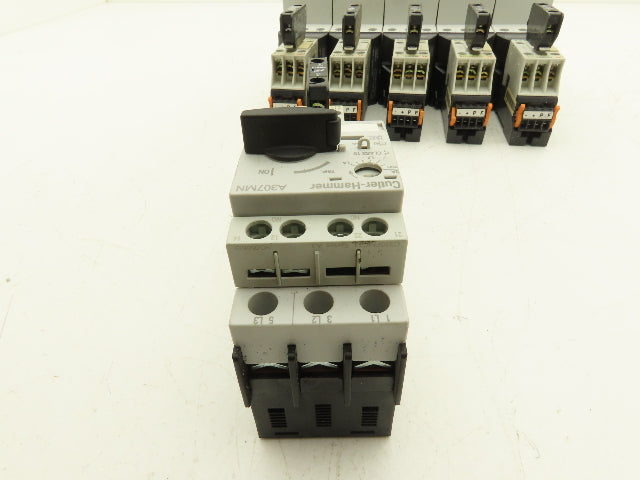 Eaton Cutler Hammer A307MN Circuit Breaker 3P Manual Motor Starter 2A Lot of 6