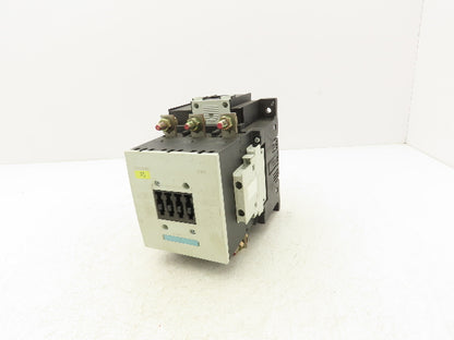 Siemens 3RT1055-6AF36 Motor Starter Contactor 150Hp 185A 1000V 3 Pole 120V Coil