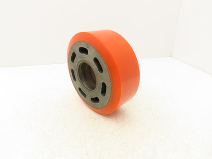 Raymond 7-1/8" x 2" Fork Lift Poly Wheel Actual Size 7" x 2-1/4"/ 2-1/8" LTB