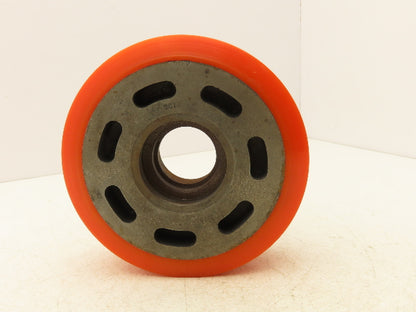Raymond 7-1/8" x 2" Fork Lift Poly Wheel Actual Size 7" x 2-1/4"/ 2-1/8" LTB