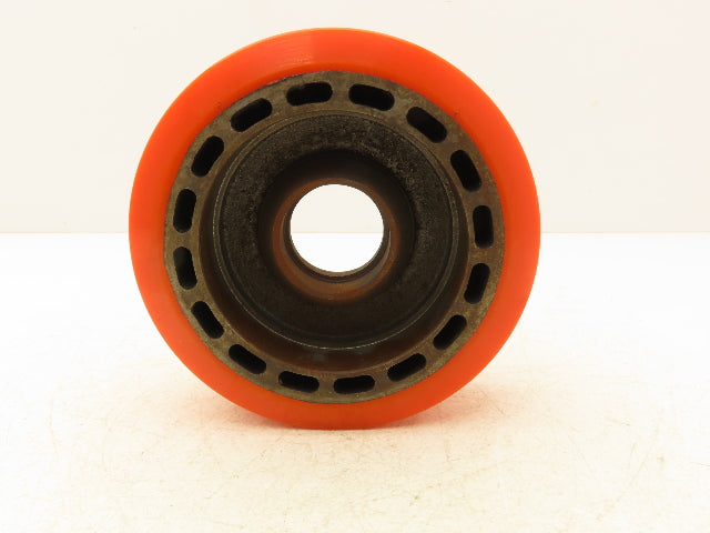Raymond 7-1/8" x 2" Fork Lift Poly Wheel Actual Size 7" x 2-1/4"/ 2-1/8" LTB