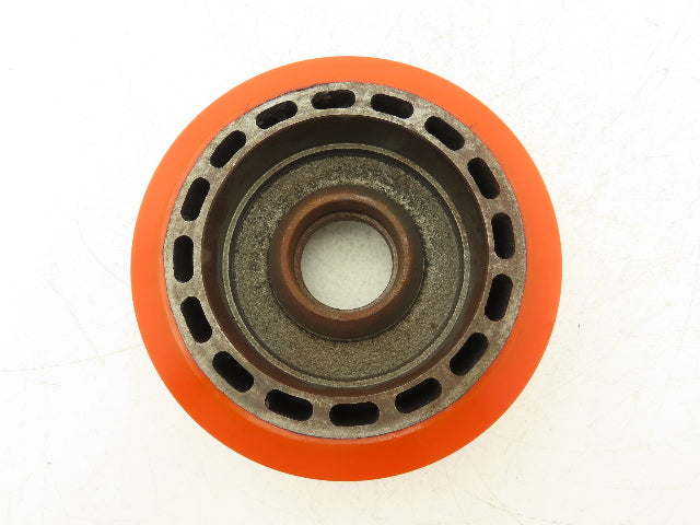Raymond 7-1/8" x 2" Fork Lift Poly Wheel Actual Size 7" x 2-1/4"/ 2-1/8" LTB