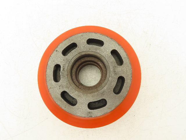 Raymond 7-1/8" x 2" Fork Lift Poly Wheel Actual Size 7" x 2-1/4"/ 2-1/8" LTB