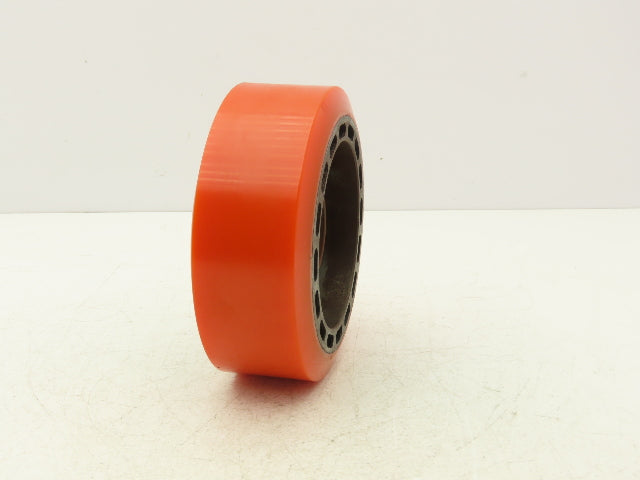 Raymond 7-1/8" x 2" Fork Lift Poly Wheel Actual Size 7" x 2-1/4"/ 2-1/8" LTB