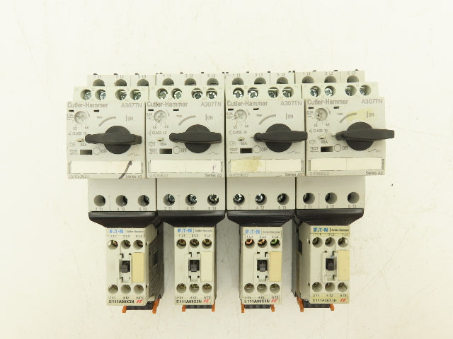 Eaton Cutler Hammer A307TN Circuit Breaker 3P Manual Motor Starter 6.3A Lot of 5