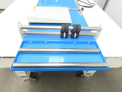 Uline H-2378 18"x 18" Deluxe L-Bar Sealer Heat Shrink Film 1000W 115V AIE-1818L
