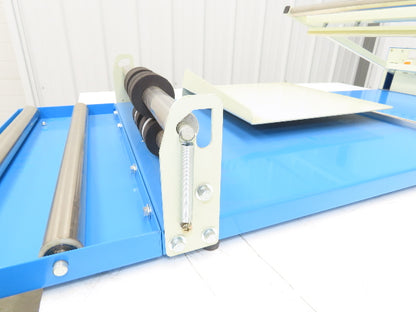 Uline H-2378 18"x 18" Deluxe L-Bar Sealer Heat Shrink Film 1000W 115V AIE-1818L