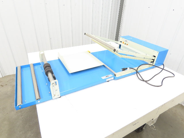 Uline H-2378 18"x 18" Deluxe L-Bar Sealer Heat Shrink Film 1000W 115V AIE-1818L