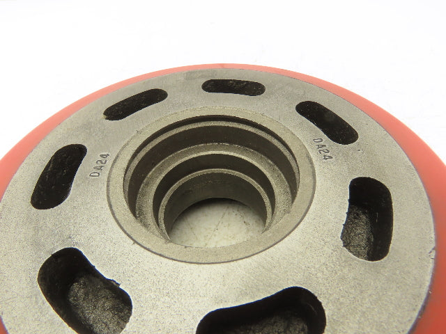 Raymond 7-1/8" x 2" Fork Lift Poly Wheel Actual Size 7" x 2-1/4" 2-1/8" LTB