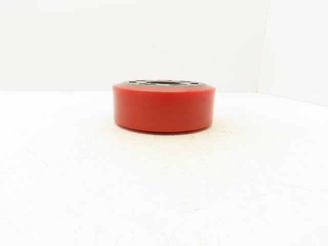 Raymond 7-1/8" x 2" Fork Lift Poly Wheel Actual Size 7" x 2-1/4" 2-1/8" LTB