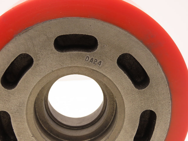 Raymond 7-1/8" x 2" Fork Lift Poly Wheel Actual Size 7" x 2-1/4" 2-1/8" LTB