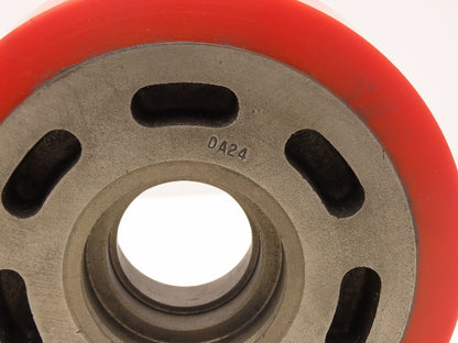 Raymond 7-1/8" x 2" Fork Lift Poly Wheel Actual Size 7" x 2-1/4" 2-1/8" LTB