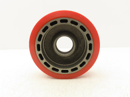 Raymond 7-1/8" x 2" Fork Lift Poly Wheel Actual Size 7" x 2-1/4" 2-1/8" LTB