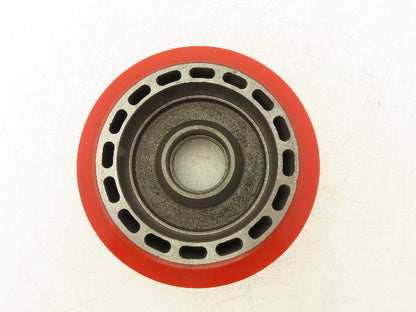 Raymond 7-1/8" x 2" Fork Lift Poly Wheel Actual Size 7" x 2-1/4" 2-1/8" LTB