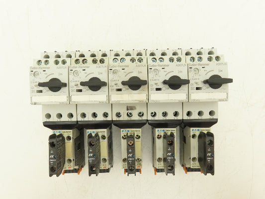Eaton Cutler Hammer A307LN Circuit Breaker 3P Manual Motor Starter 1.6A Lot of 5