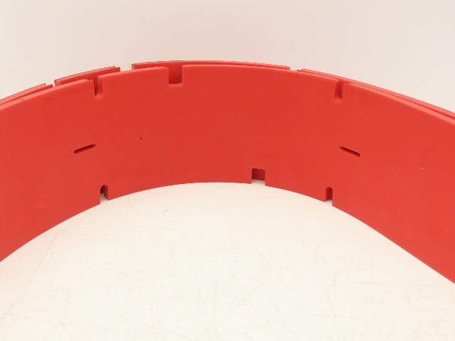 Tennant 1207086 Linard Front Squeegee Scrubber Blade Red 3.75"W x 56.6" Lot of 2