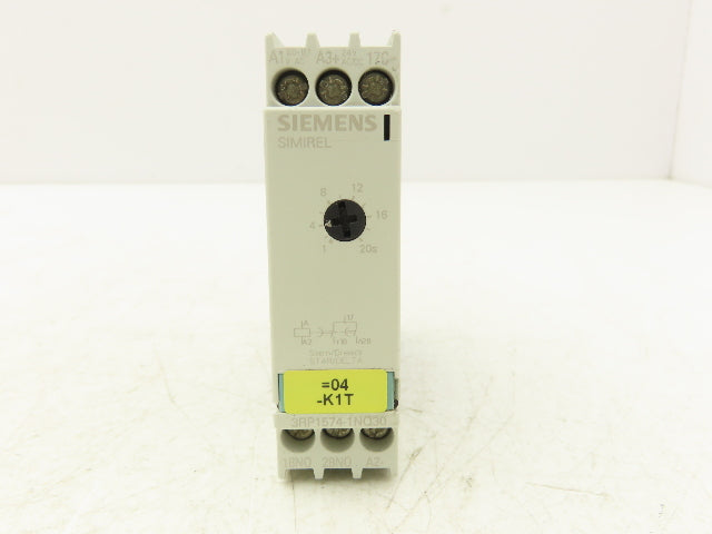 Siemens 3RP1574-1NQ30 Sirius Timing Relay 1 Delayed, 1 Instantaneous 24-230V