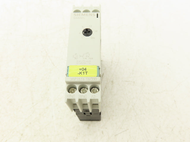 Siemens 3RP1574-1NQ30 Sirius Timing Relay 1 Delayed, 1 Instantaneous 24-230V