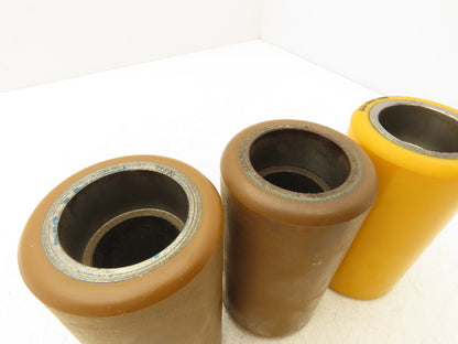 Smoothy 632-069-008 Load Wheel Polyurethane Pallet Jack 3-1/4" x 5-7/8" Lot of 3
