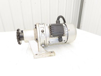 Shengzhou YS 8014-2 Inline Gearmotor 29:1 Ratio 550W 220/380V 3PH 50Hz WBX2