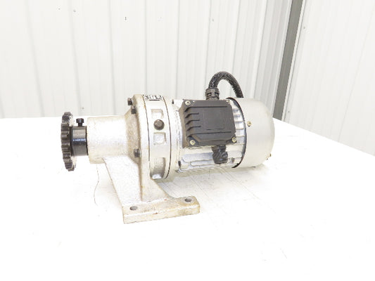 Shengzhou YS 8014-2 Inline Gearmotor 29:1 Ratio 550W 220/380V 3PH 50Hz WBX2