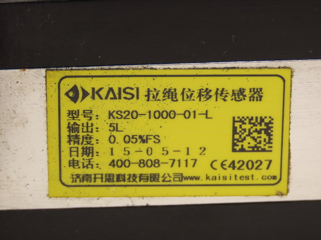 Kaisi KS20-1000-01-L Draw Wire Cable Encoder Sensor 1 Meter KS38A-200BM-G05L