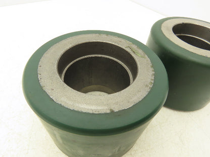 Raymond 313687-001 Industrial Wheel Resilient Solid 5x3.62" T111B Lot of 2