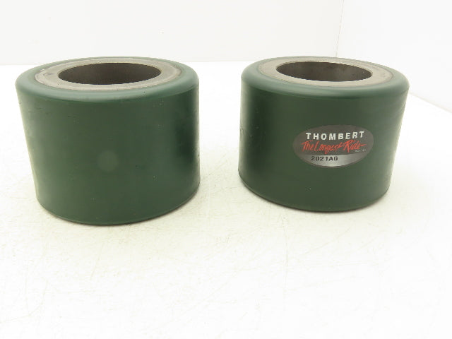Raymond 313687-001 Industrial Wheel Resilient Solid 5x3.62" T111B Lot of 2