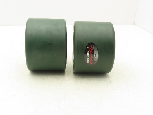 Raymond 313687-001 Industrial Wheel Resilient Solid 5x3.62" T111B Lot of 2