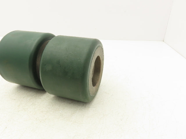 Raymond 632-052/204 Industrial Wheel Resilient Solid 5" x 3-5/8" T111B Lot of 2