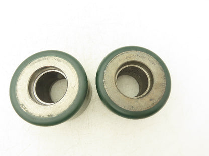 Raymond 632-052/204 Industrial Wheel Resilient Solid 5" x 3-5/8" T111B Lot of 2