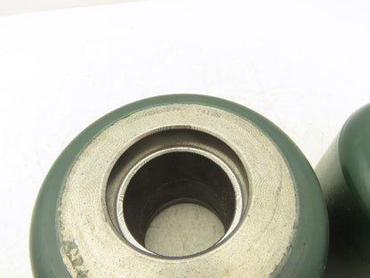 Raymond 632-052/204 Industrial Wheel Resilient Solid 5" x 3-5/8" T111B Lot of 2