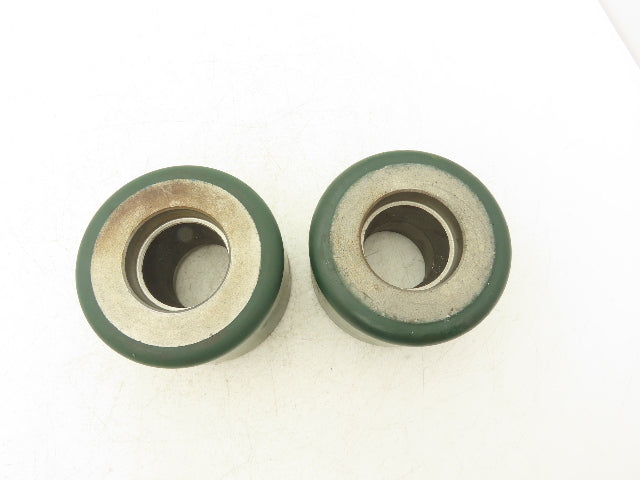 Raymond 632-052/204 Industrial Wheel Resilient Solid 5" x 3-5/8" T111B Lot of 2