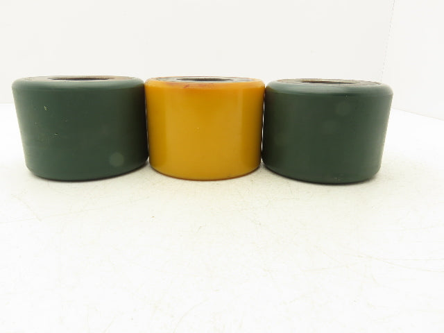 Raymond 632-052/204 Industrial Wheel Resilient Solid 5"x 3-5/8" T111B Lot of 3