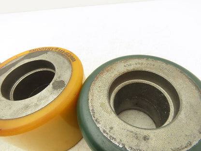 Raymond 632-052/204 Industrial Wheel Resilient Solid 5"x 3-5/8" T111B Lot of 3