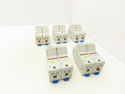 Ferraz-Shawmut US6J2I UltraSafe Fuse Holder 2 Pole 60A 600V Lot Of 5