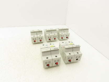 Ferraz-Shawmut US6J2I UltraSafe Fuse Holder 2 Pole 60A 600V Lot Of 5