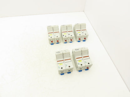 Ferraz-Shawmut US6J2I UltraSafe Fuse Holder 2 Pole 60A 600V Lot Of 5