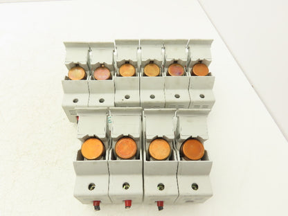 Ferraz-Shawmut US6J2I UltraSafe Fuse Holder 2 Pole 60A 600V Lot Of 5