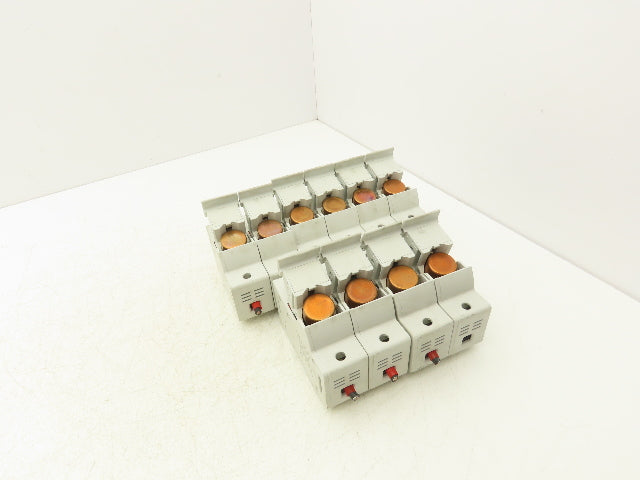 Ferraz-Shawmut US6J2I UltraSafe Fuse Holder 2 Pole 60A 600V Lot Of 5