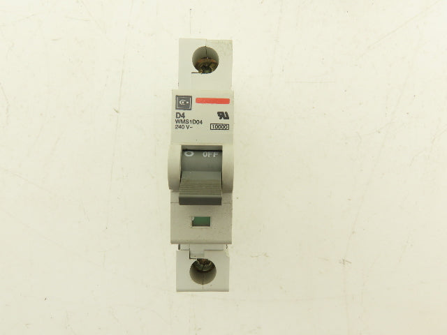 Cutler Hammer WMS1D04 Single Pole Circuit Breaker 4A 240V D-Curve Lot of 16