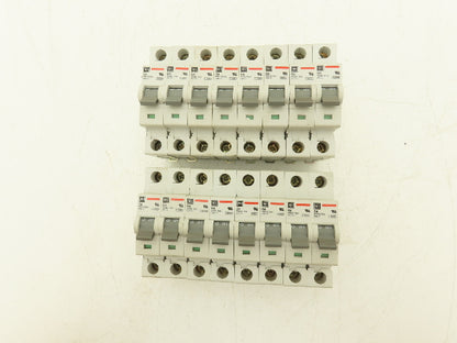 Cutler Hammer WMS1D04 Single Pole Circuit Breaker 4A 240V D-Curve Lot of 16