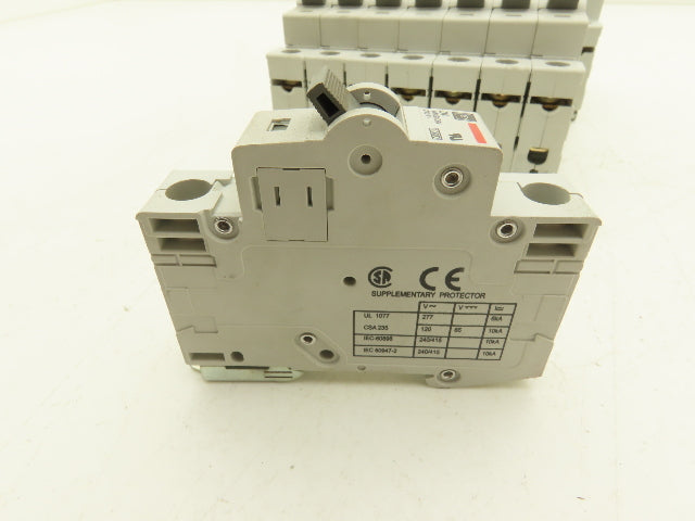 Cutler Hammer WMS1D04 Single Pole Circuit Breaker 4A 240V D-Curve Lot of 16