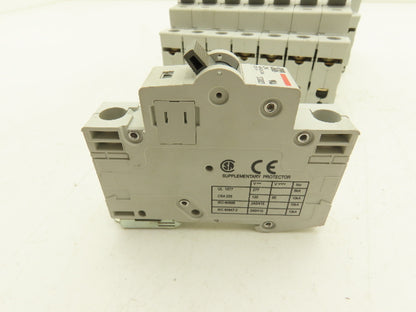 Cutler Hammer WMS1D04 Single Pole Circuit Breaker 4A 240V D-Curve Lot of 16