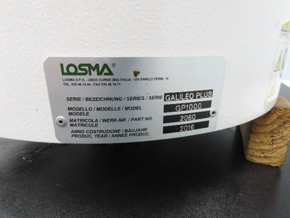 Losma GP1000 Galileo Plus Oil Mist Catch Collector Filter 1.27kw 3Ph 1550m3/h