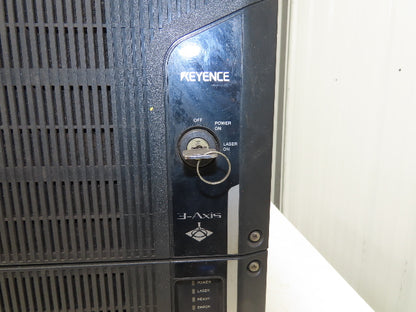 Keyence MD-X1020C 3 Axis Laser Marking Head 30W 1.0mW 2-100ns Pulse 1064nm