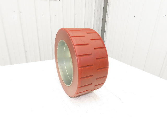 333726 Forklift Tire Press-on Red 13-5/8" OD x 5-7/8" ID x 8-7/8" Width Bar Grip