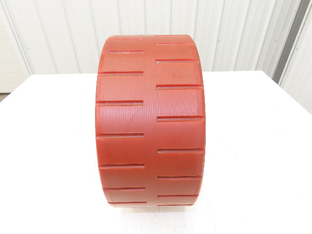 333726 Forklift Tire Press-on Red 13-5/8" OD x 5-7/8" ID x 8-7/8" Width Bar Grip