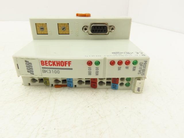 Beckhoff BK3100 Profibus Bus Coupler 24VDC